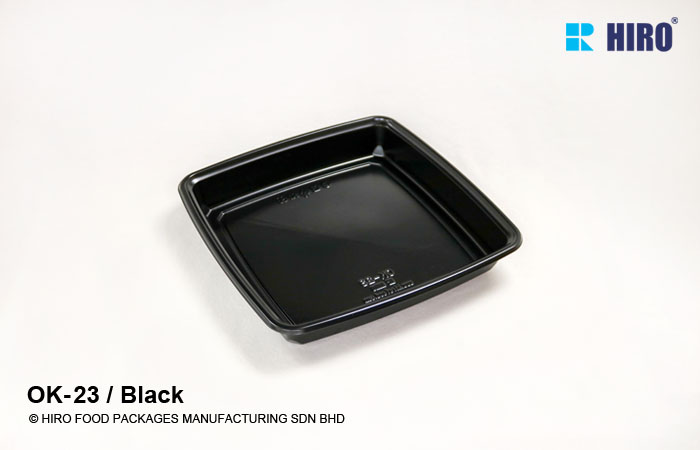 Sushi Platter OK-23 Black