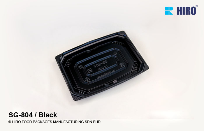Sushi Tray SG-804 Black