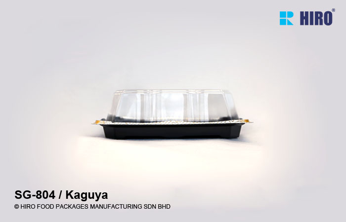 Sushi Tray SG-804 Kaguya with lid side