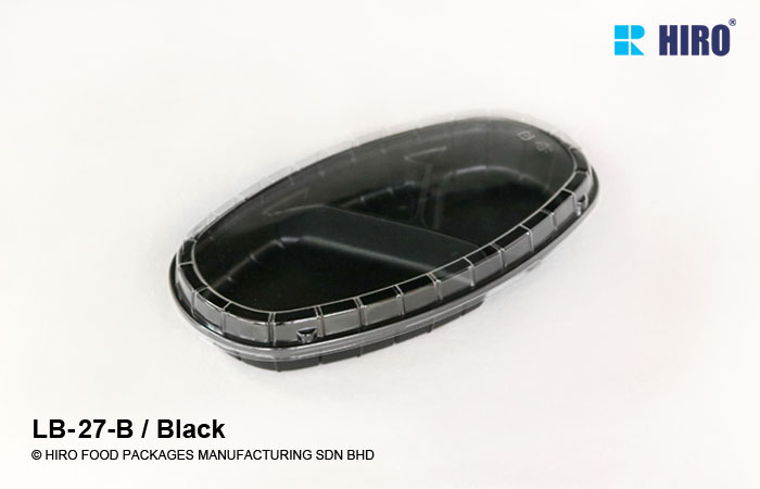 Lunch Box LB-27-B Black lid