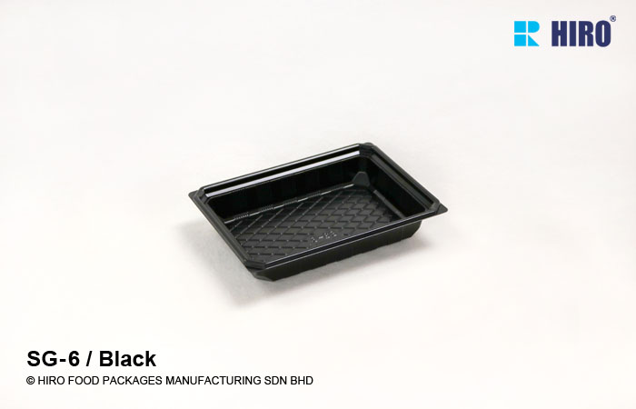 Sushi Tray SG-6 Black