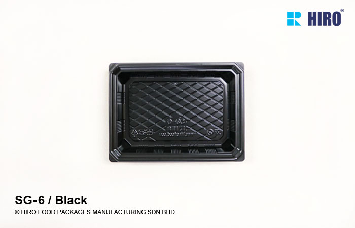 Sushi Tray SG-6 Black top