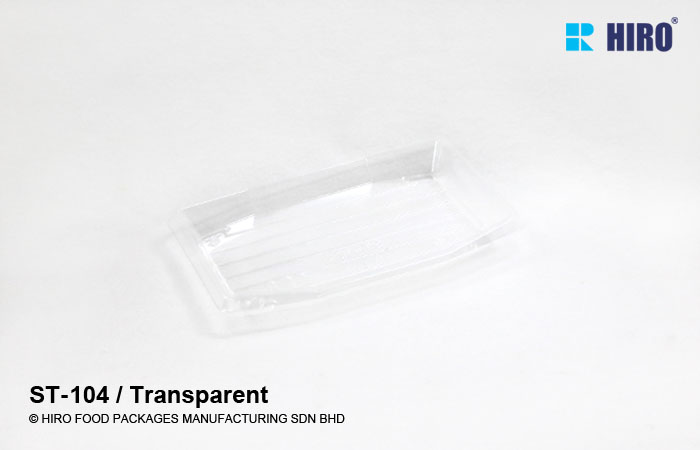 Sushi tray ST-104 Transparent