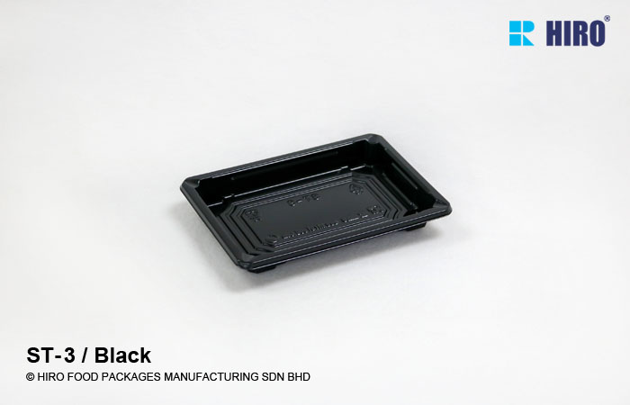 Sushi Tray ST-3 Black