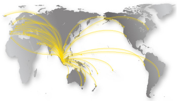 Hiro Food exports to 76 countries worldwide