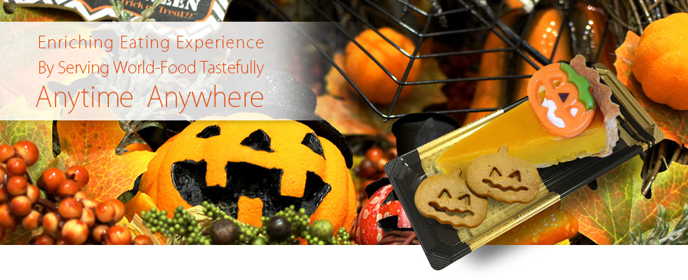 Happy Halloween from HIRO FOOD containers !
