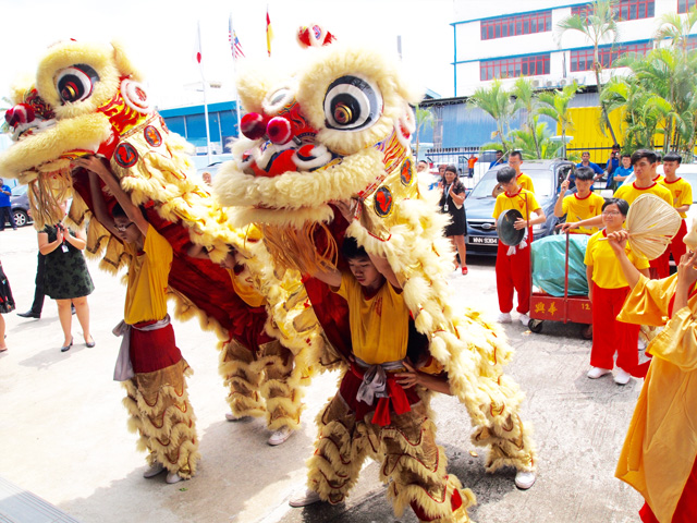 HIRO FOOD Function CNY at our second factory