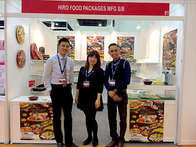 HIRO FOOD booth