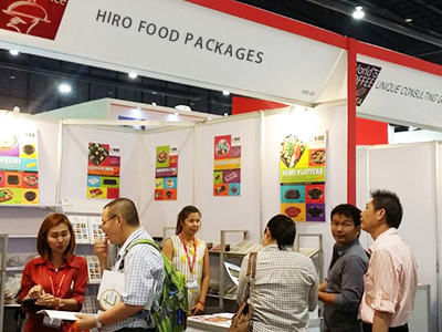 ThaiFEX2016 HIRO FOOD BOOTH crowded